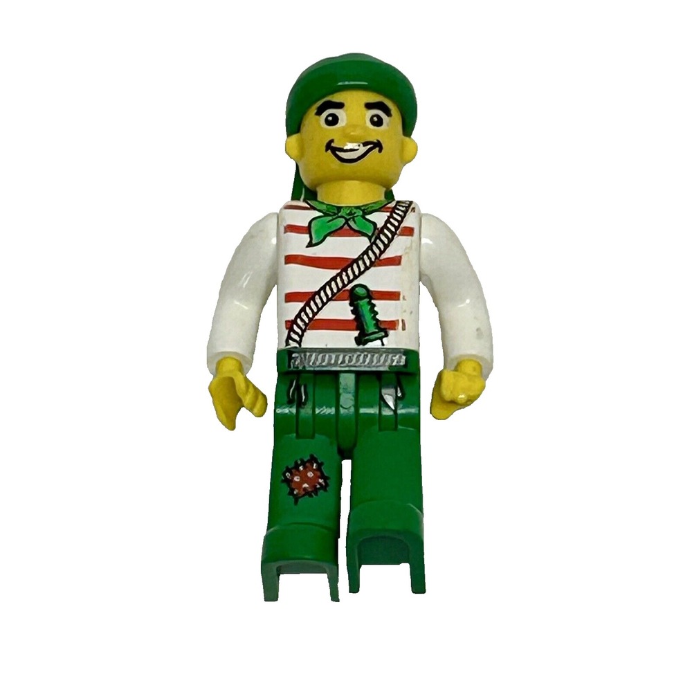 Lego Jolly Jack Crow Minifigure 4J013 Pirate (F8)